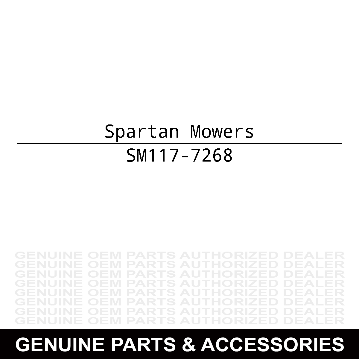 Spartan Mowers 117-7268 Shaft