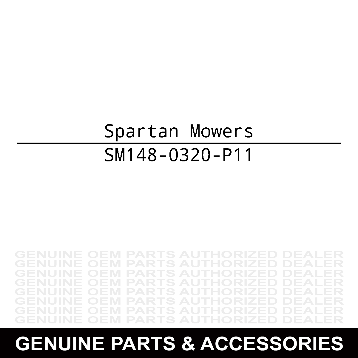 Spartan Mowers 148-0320-P11 Bracket