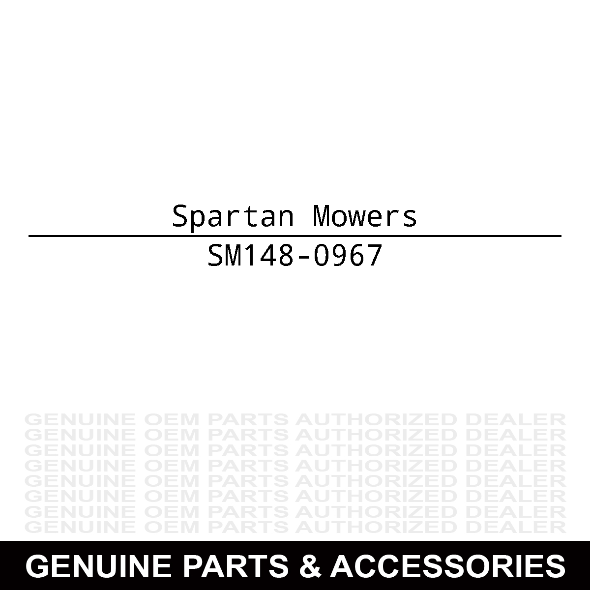Spartan Mowers 148-0967 Key