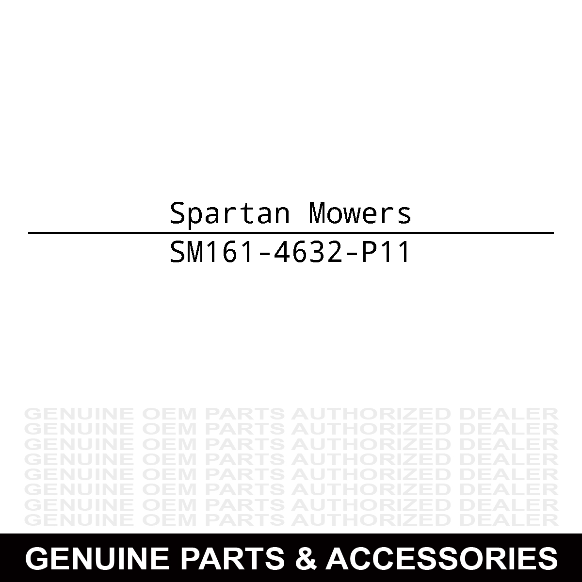 Spartan Mowers 161-4632-P11 Pivot