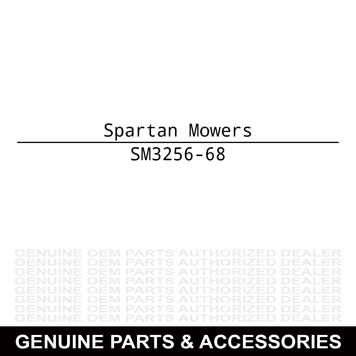 Spartan Mowers 3256-68 Washer