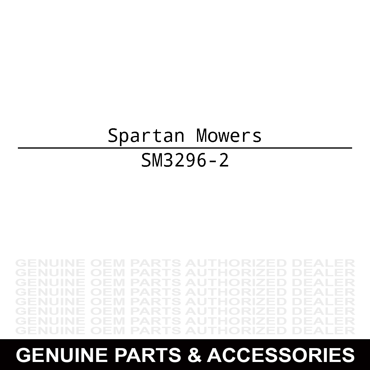 Spartan Mowers 3296-2 Nut