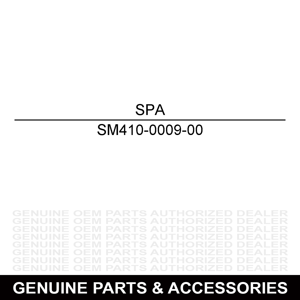 Spartan Mowers 410-0009-00 Bushing