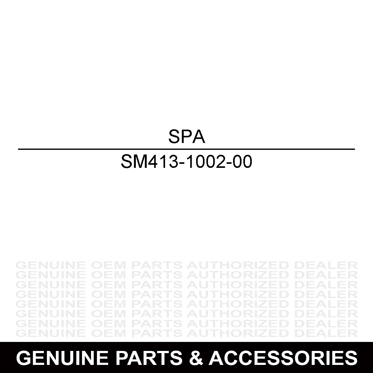 Spartan Mowers 413-1002-00 Nut