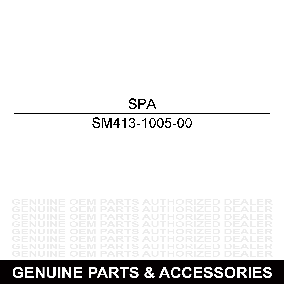 Spartan Mowers 413-1005-00 Nut
