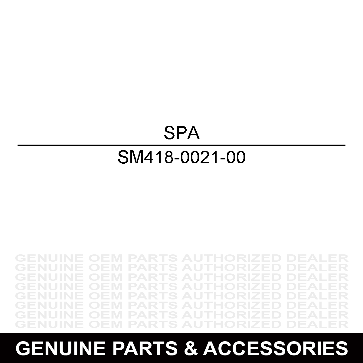 Spartan Mowers 418-0021-00 Screw