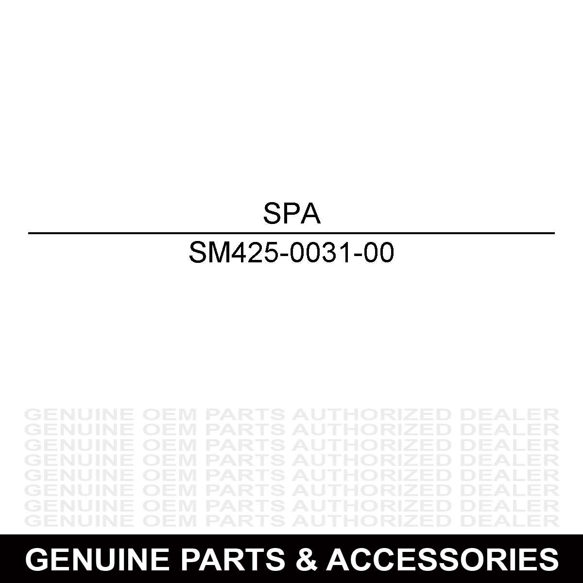 Spartan Mowers 425-0031-00 Spacer