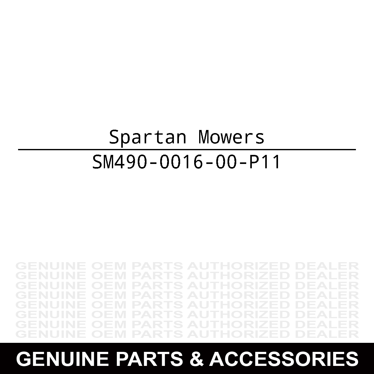 Spartan Mowers 490-0016-00-P11 Lever