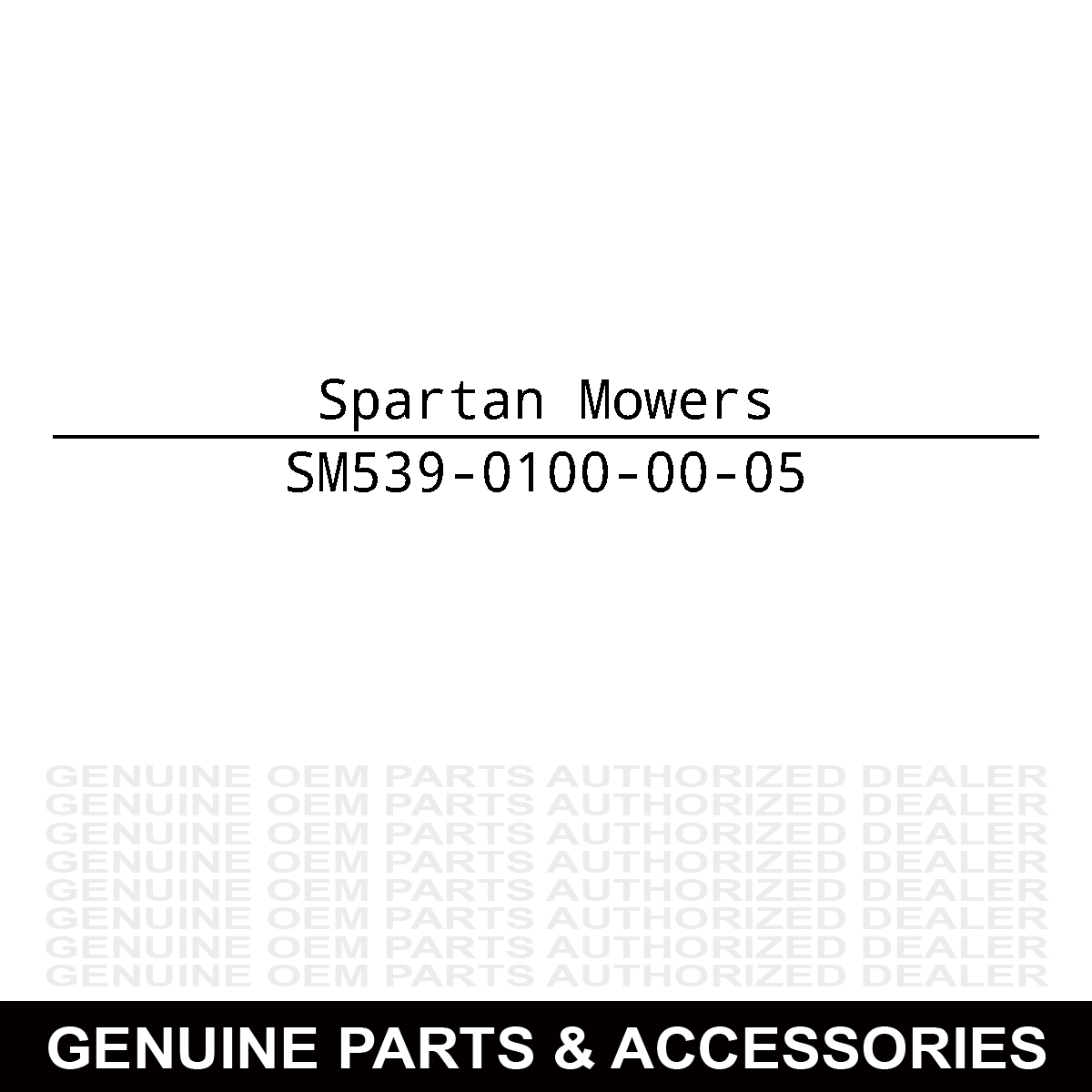 Spartan Mowers 539-0100-00-05 Bracket