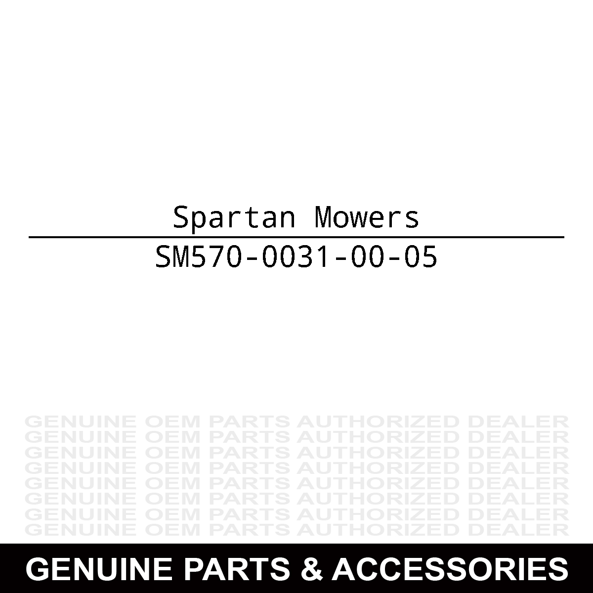 Spartan Mowers 570-0031-00-05 Handle
