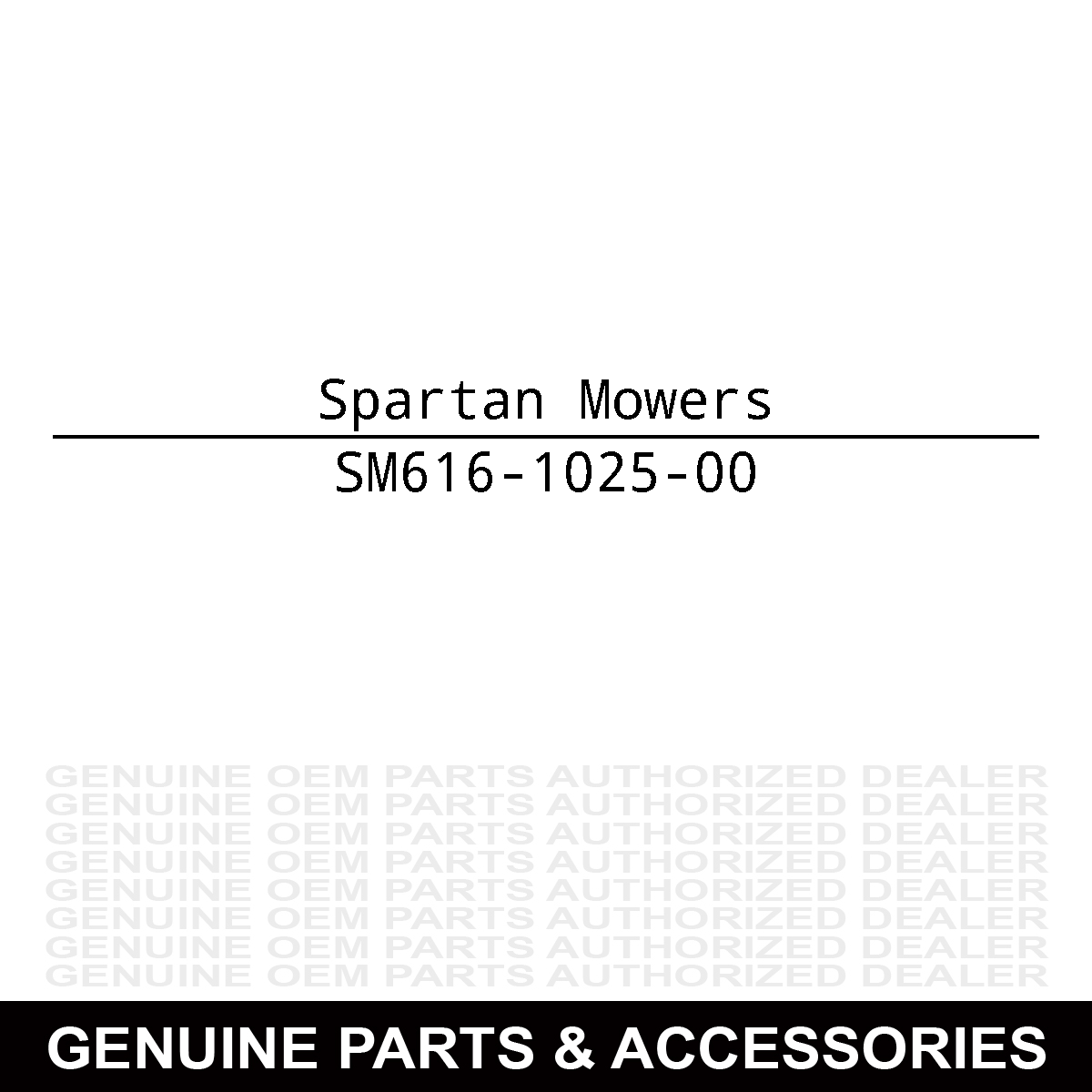 Intimidator 616-1025-00 Washer