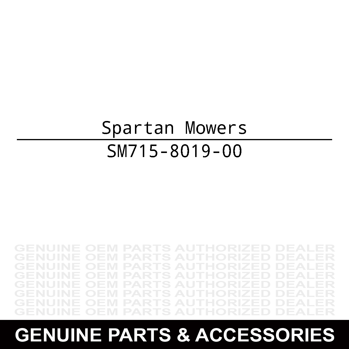 Intimidator 715-8019-00 Gasket