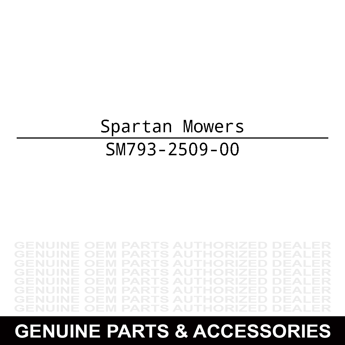 Intimidator 793-2509-00 Park Brake