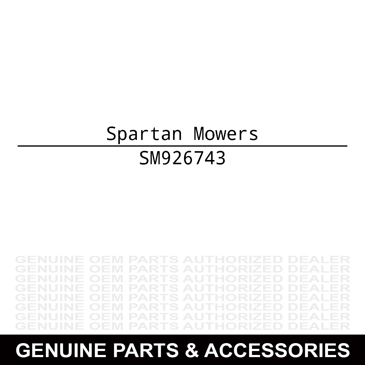 Intimidator 926743 Gear
