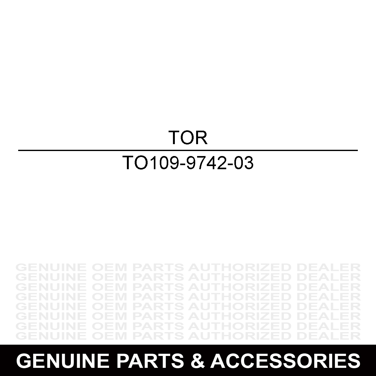 Toro 109-9742-03 Weight