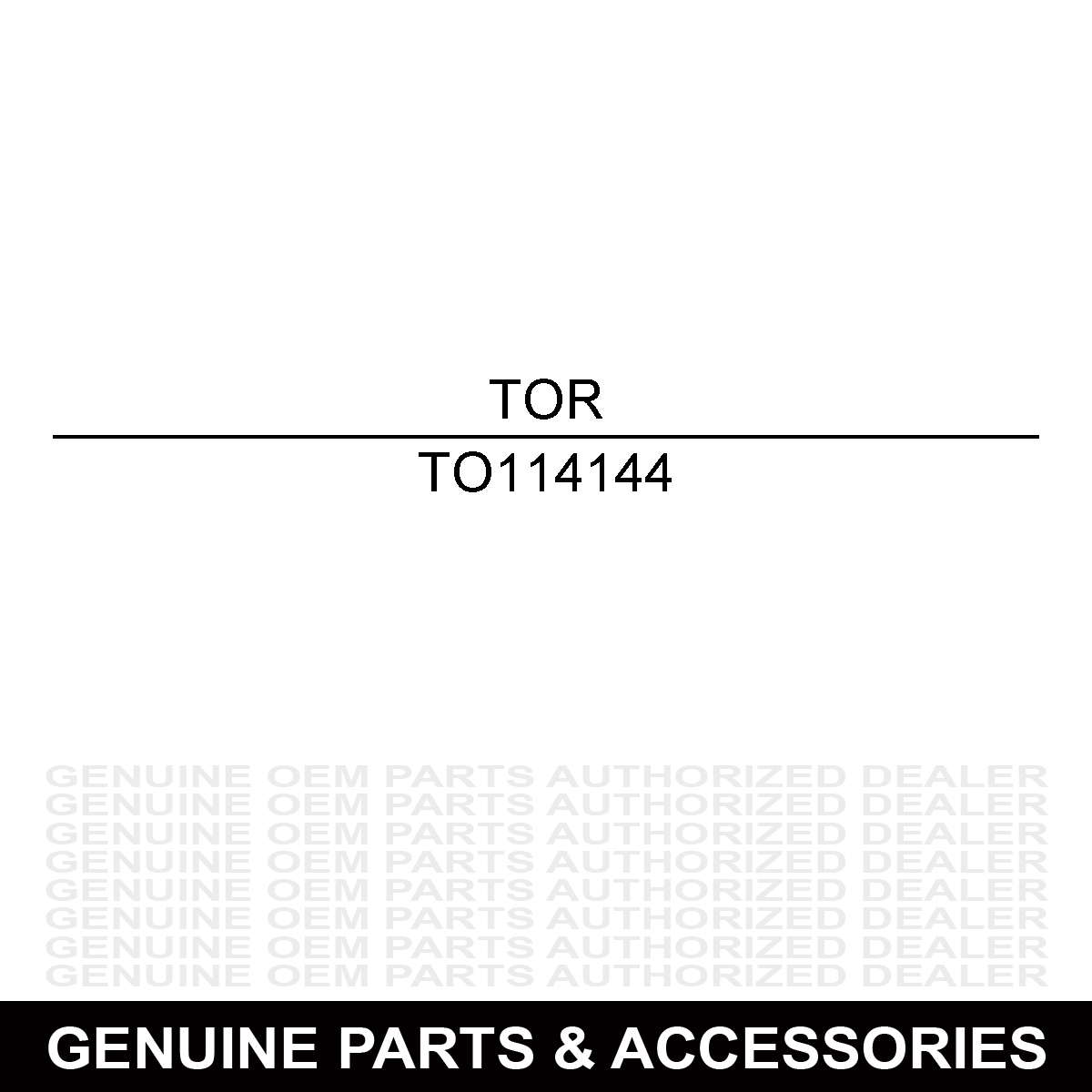 Toro 114144 Pulley