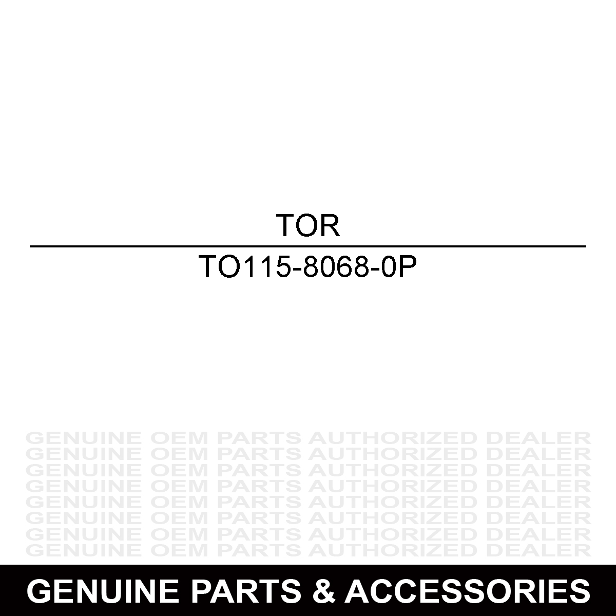 Toro 115-8068-0P Engine