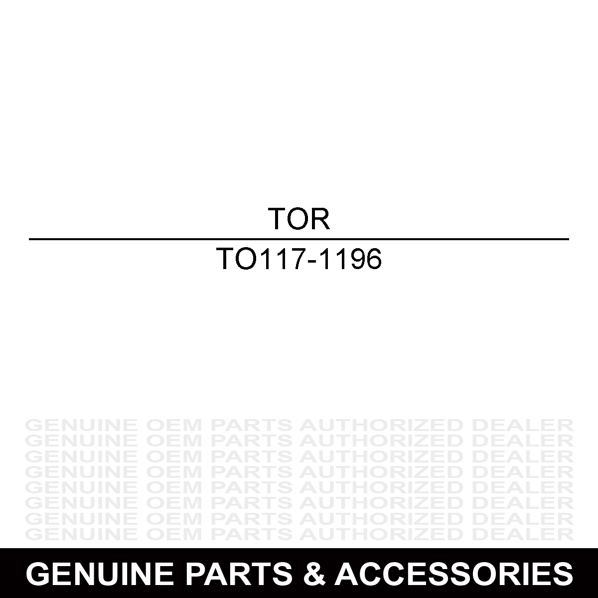 Toro 117-1196 Throttle Cable