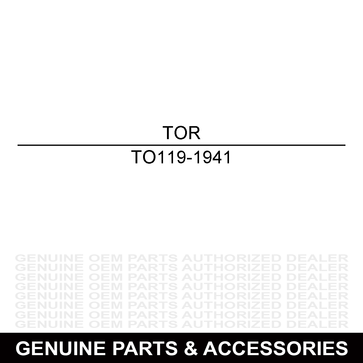 Toro 119-1941 Governor