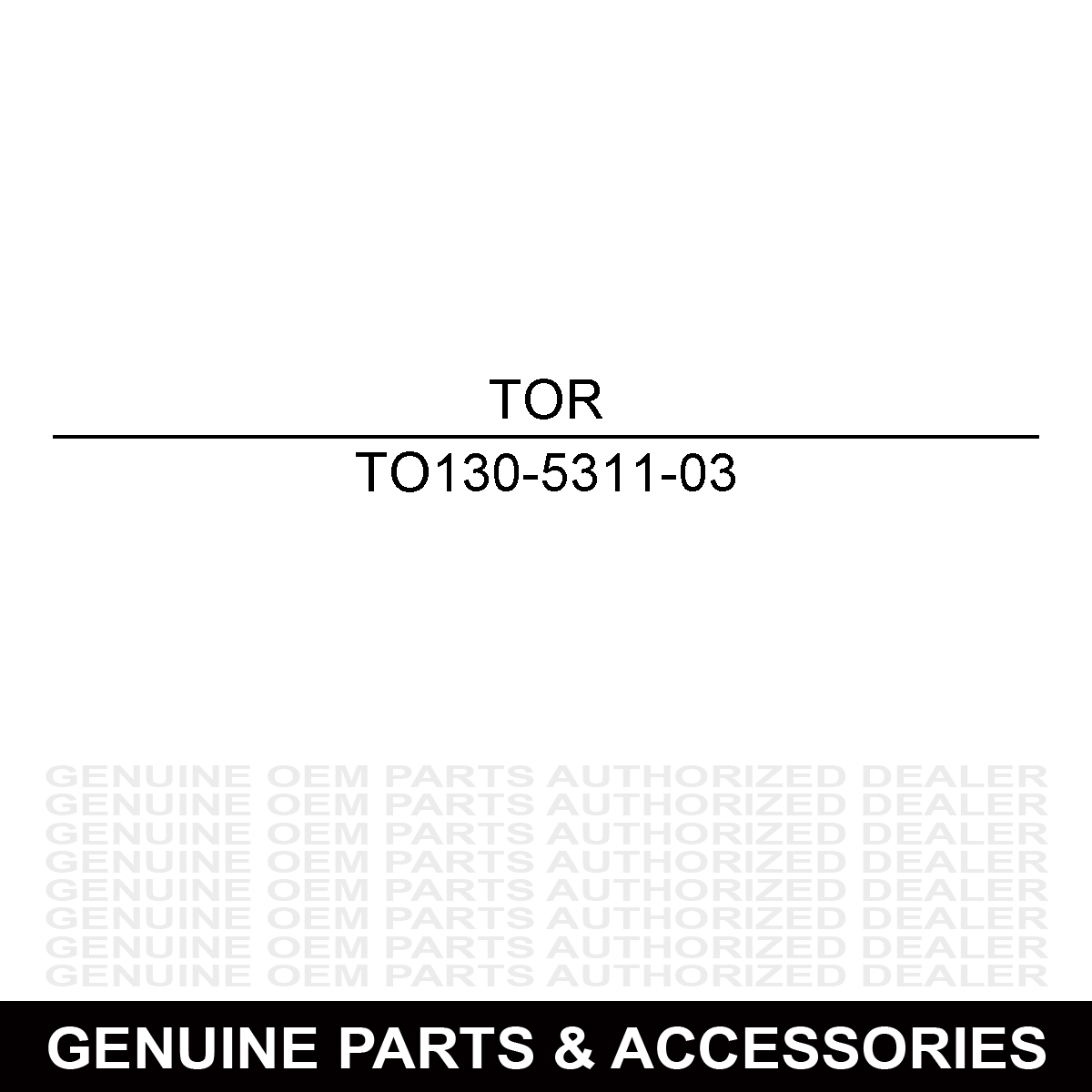 Toro 130-5311-03 Bracket