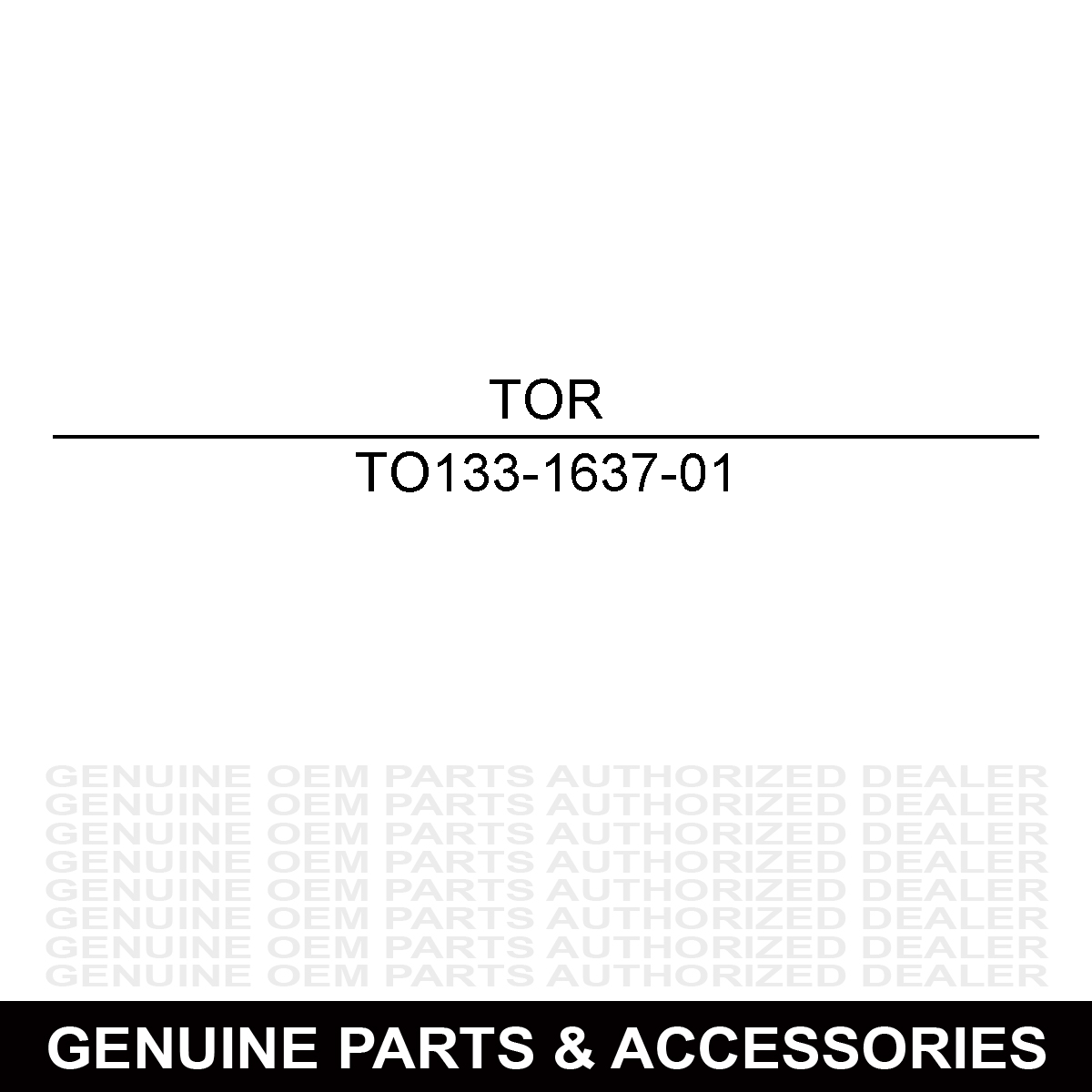 Toro 133-1637-01 Plate