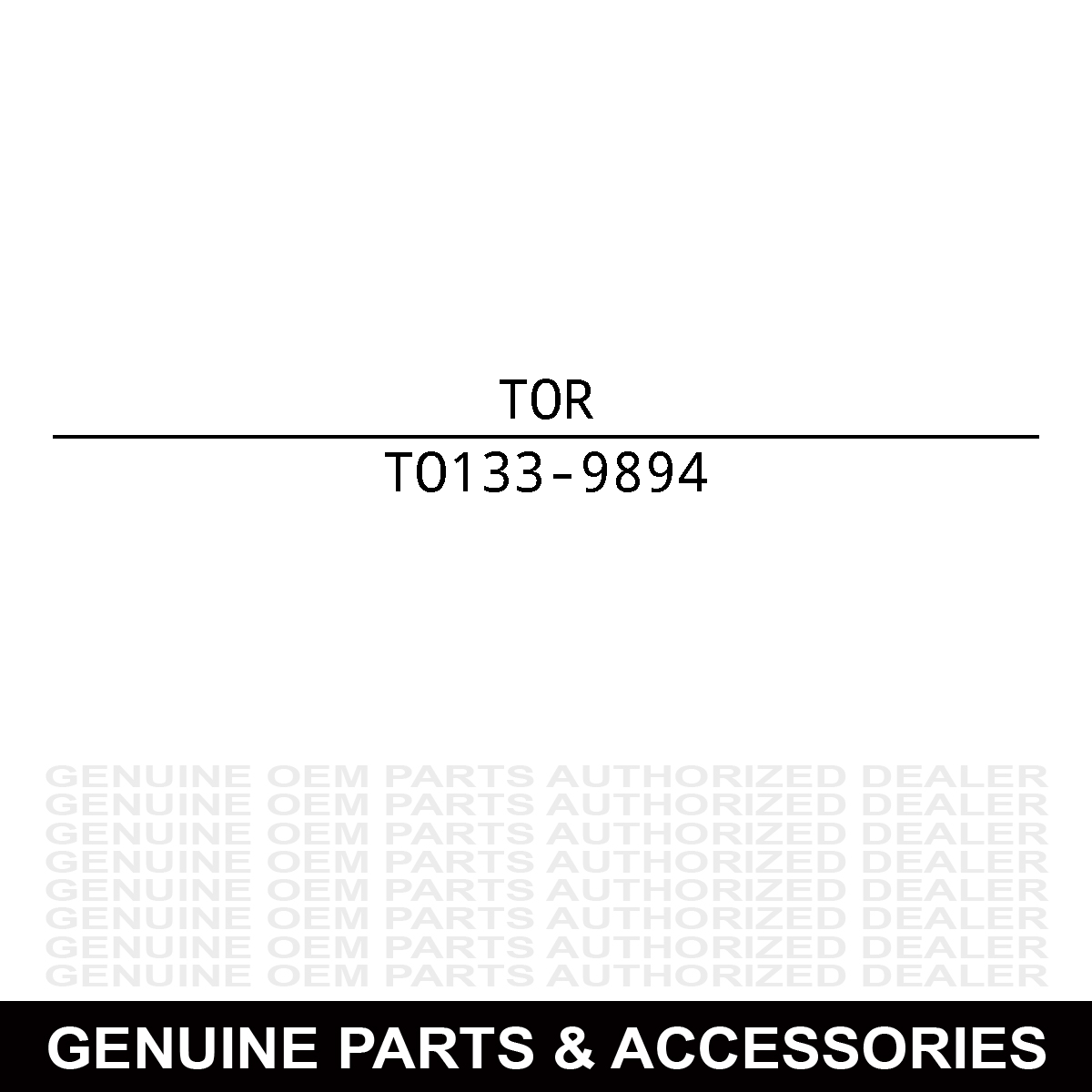 Toro 133-9894 Crankshaft