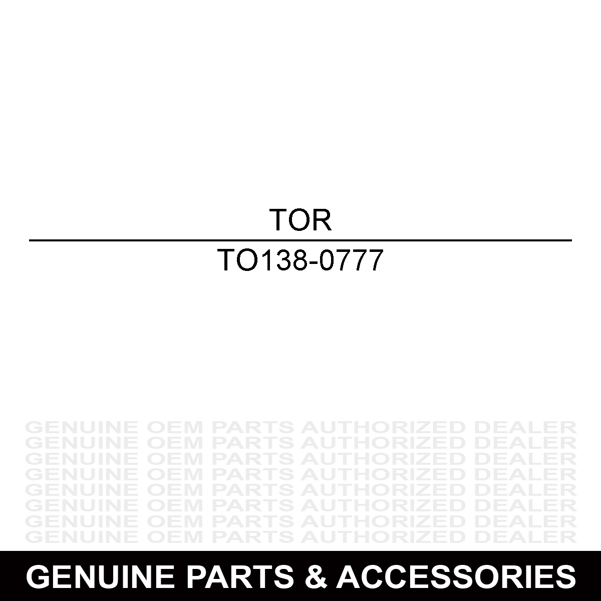 Toro 138-0777 Track