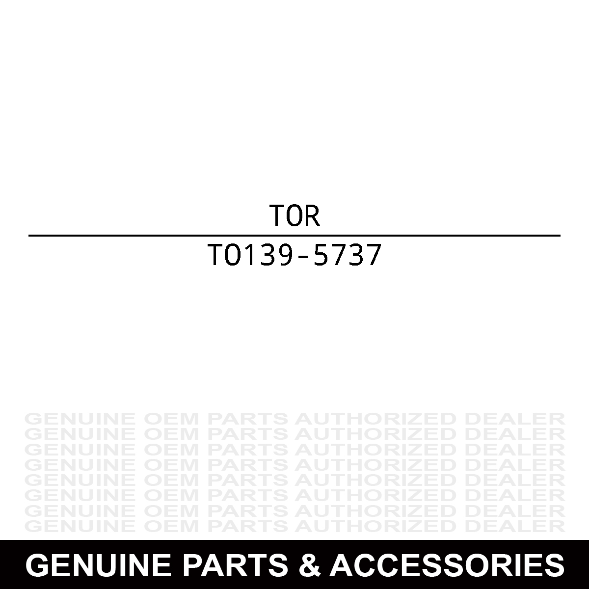 Toro 139-5737 Bushing