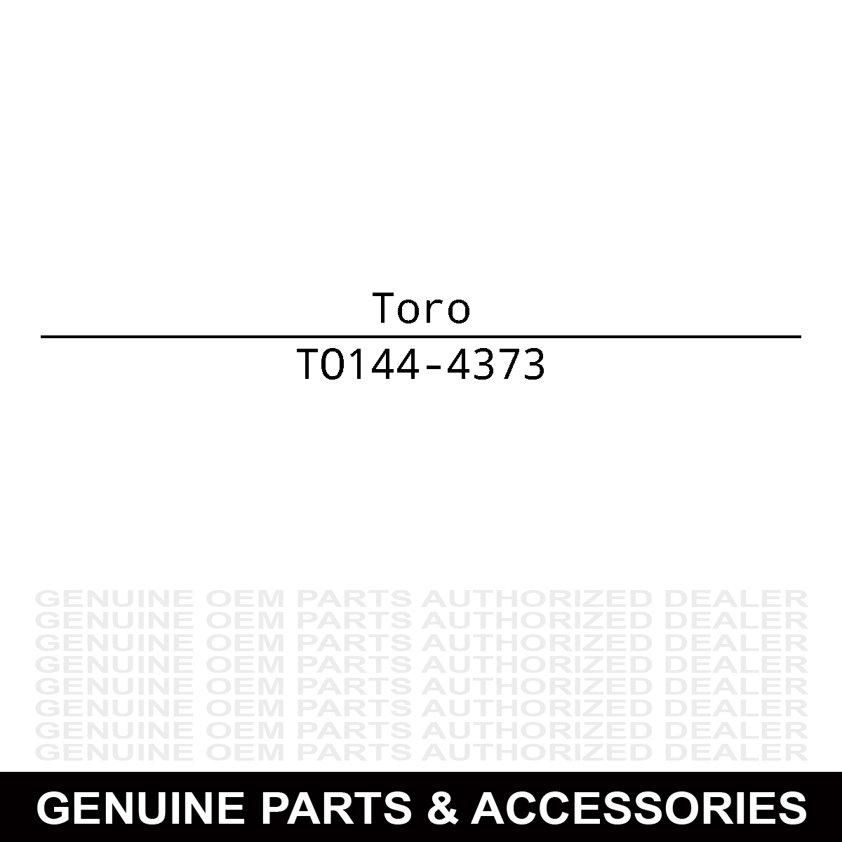 Toro 144-4373 Cap