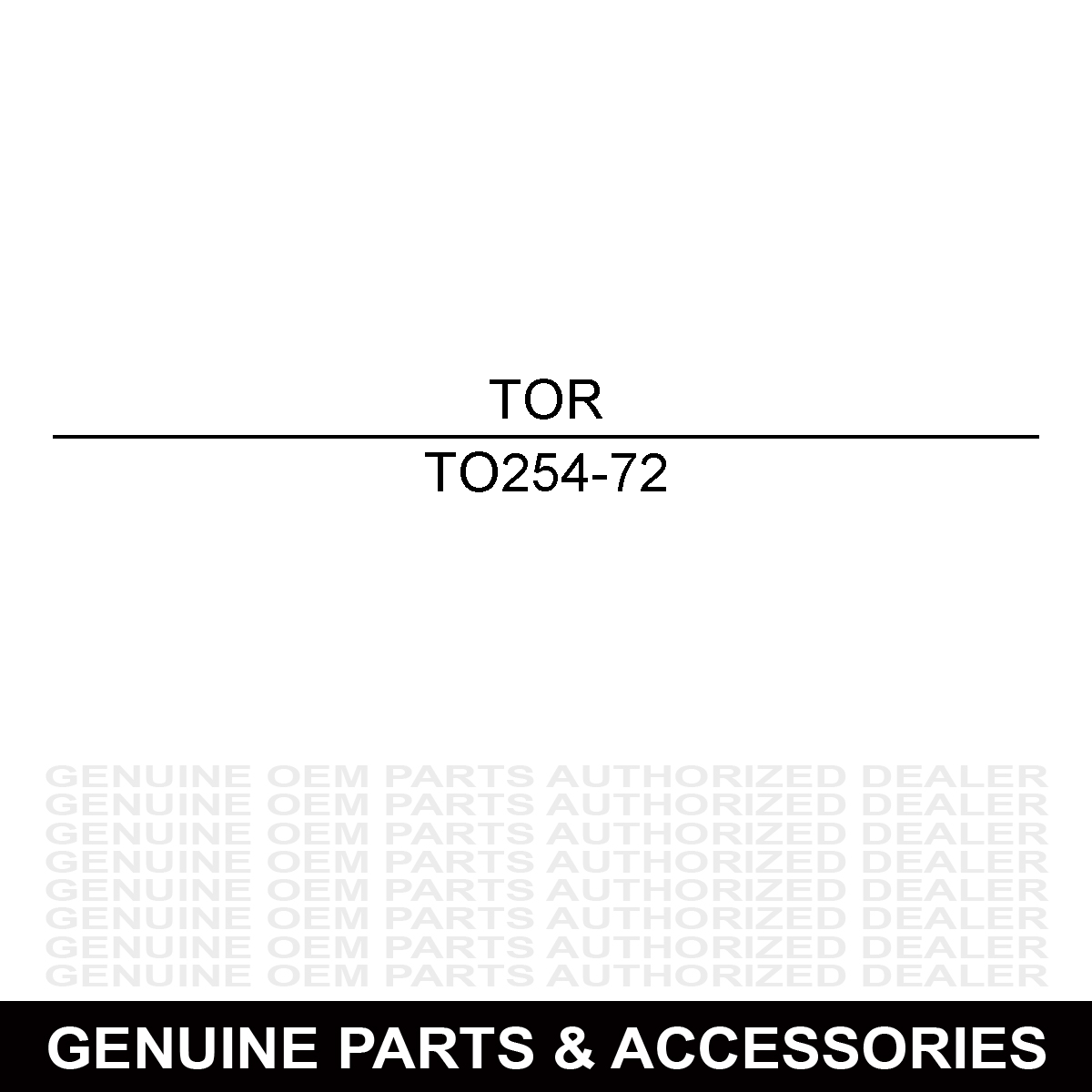 Toro 254-72 Bearing