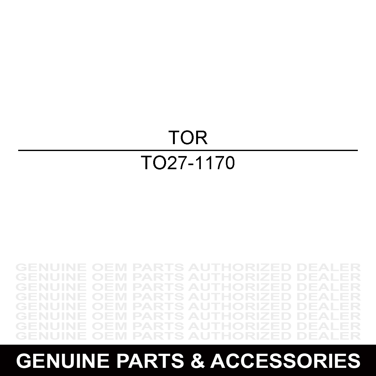 Toro 27-1170 Washer