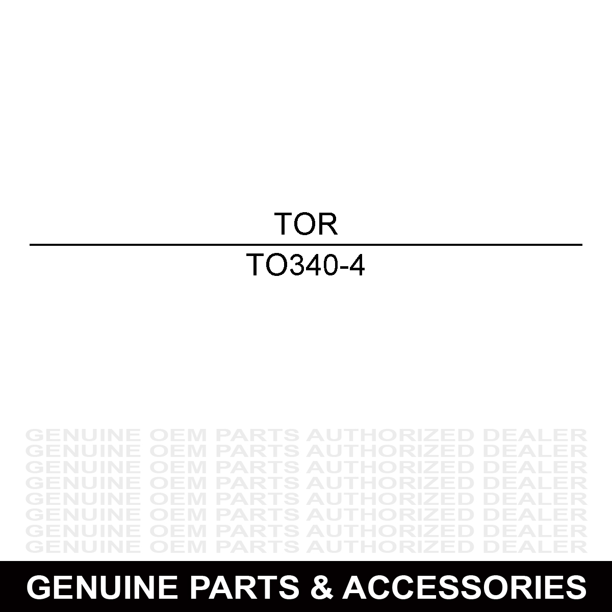 Toro 340-4 Fitting