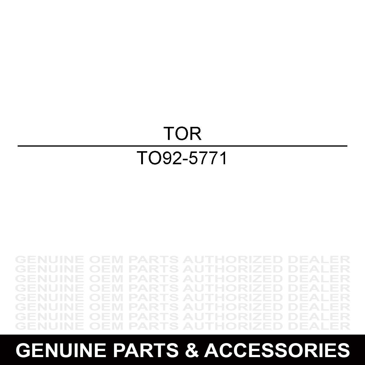 Toro 92-5771 Tool