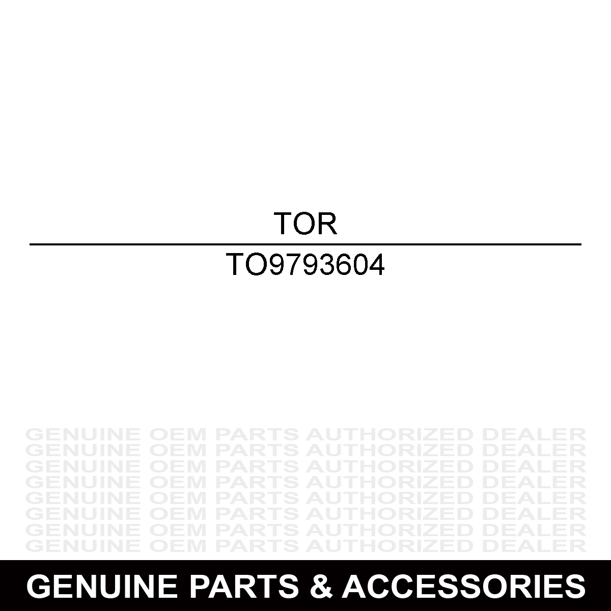 Toro 9793604 Spacer