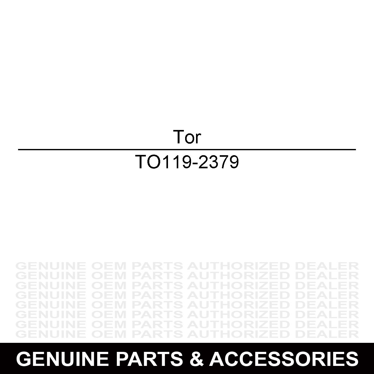 Toro 119-2379 Traction Cable