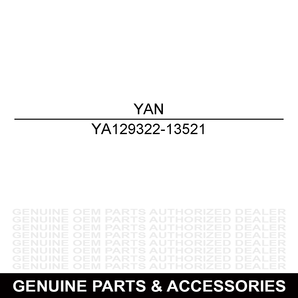 Yanmar 129322-13521 Gasket