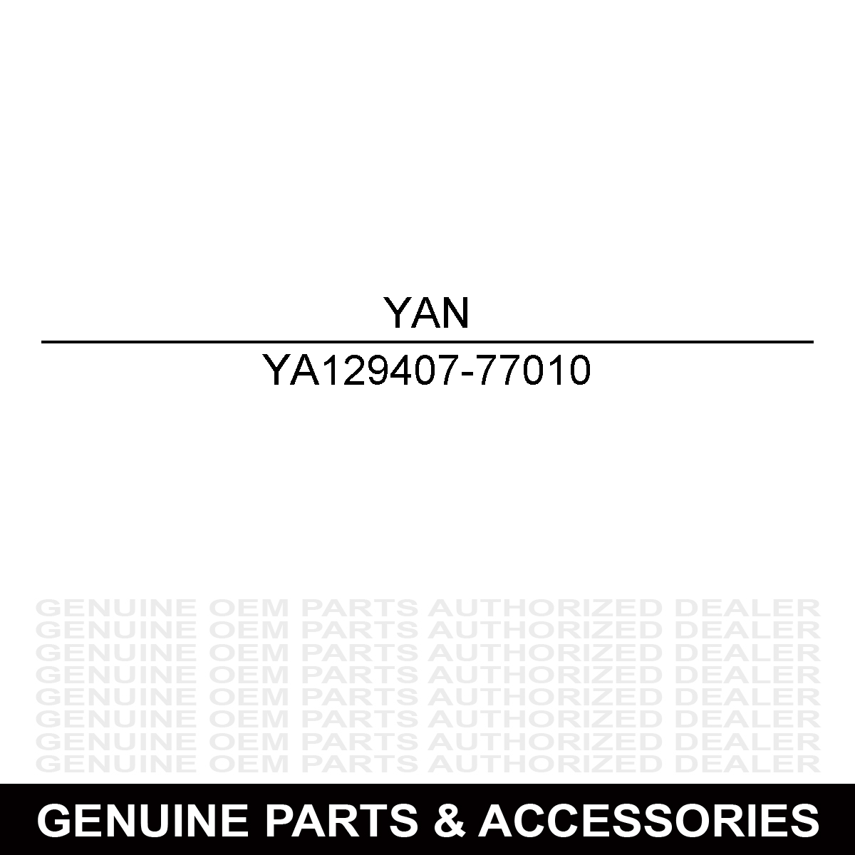 Yanmar 129407-77010 Starter