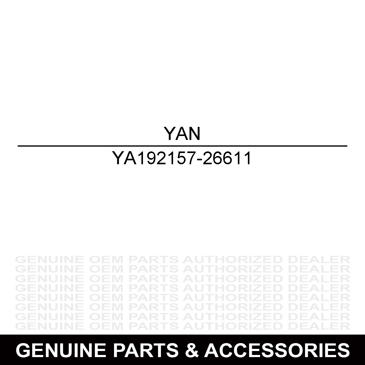 Yanmar 192157-26611 Valve