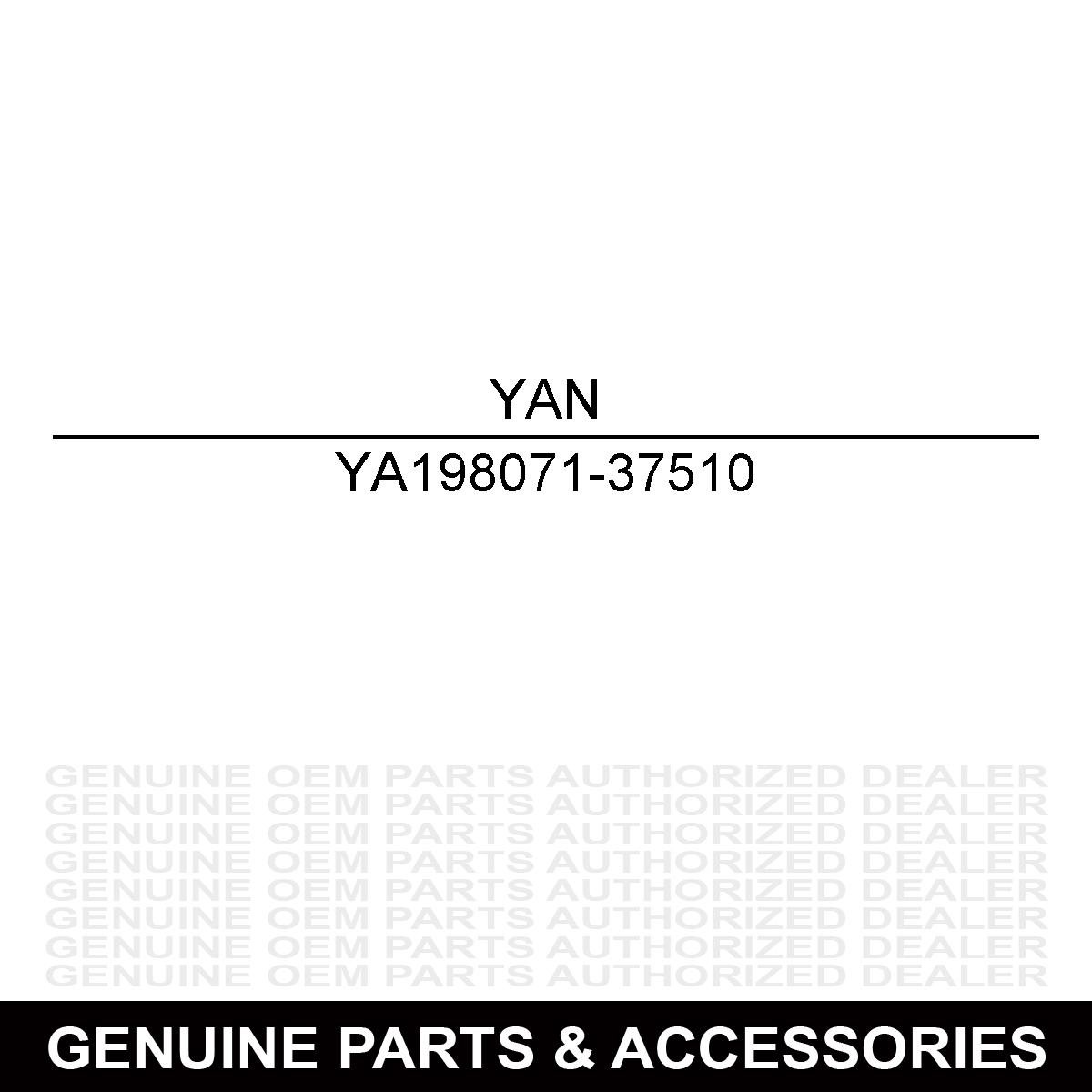Yanmar 198071-37510 Cover