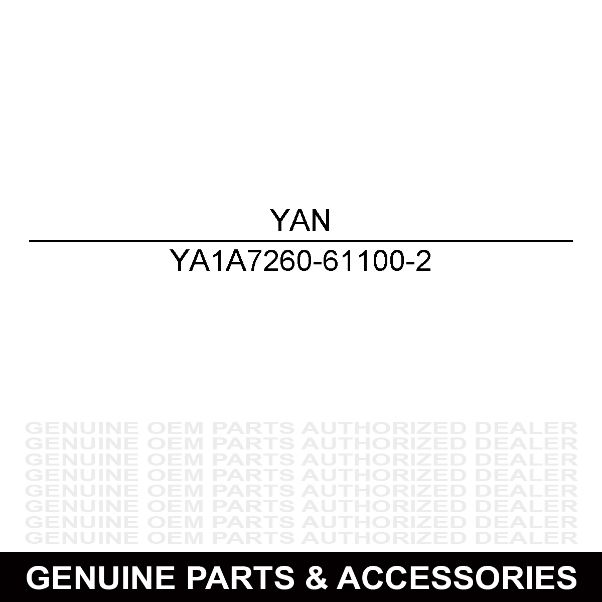 Yanmar 1A7260-61100-2