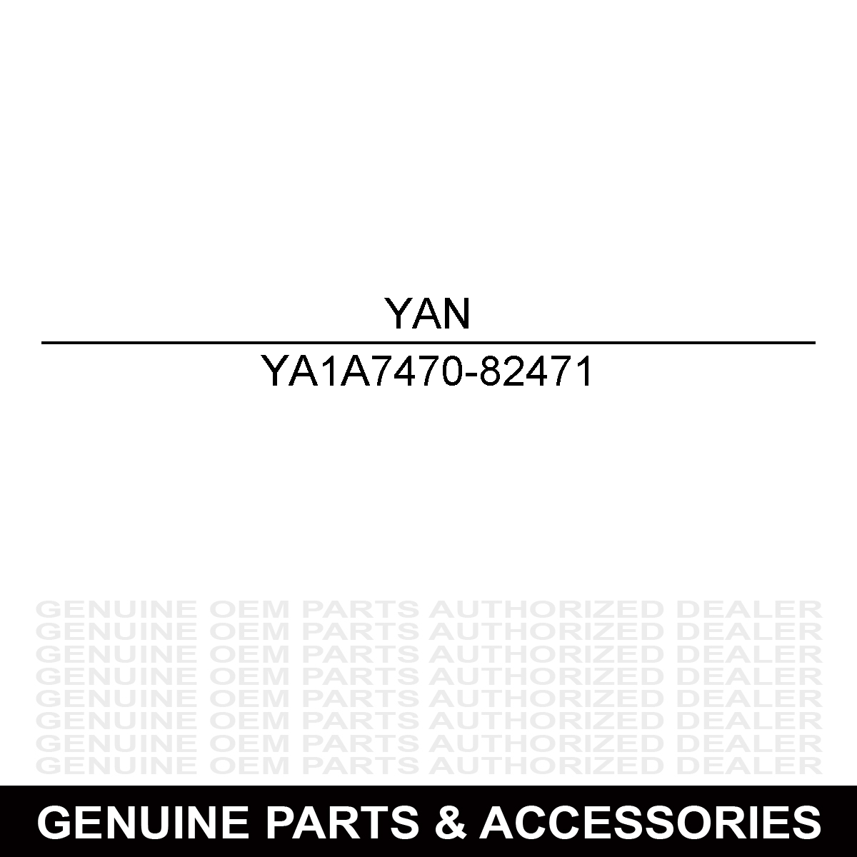 Yanmar 1A7470-82471 Lever