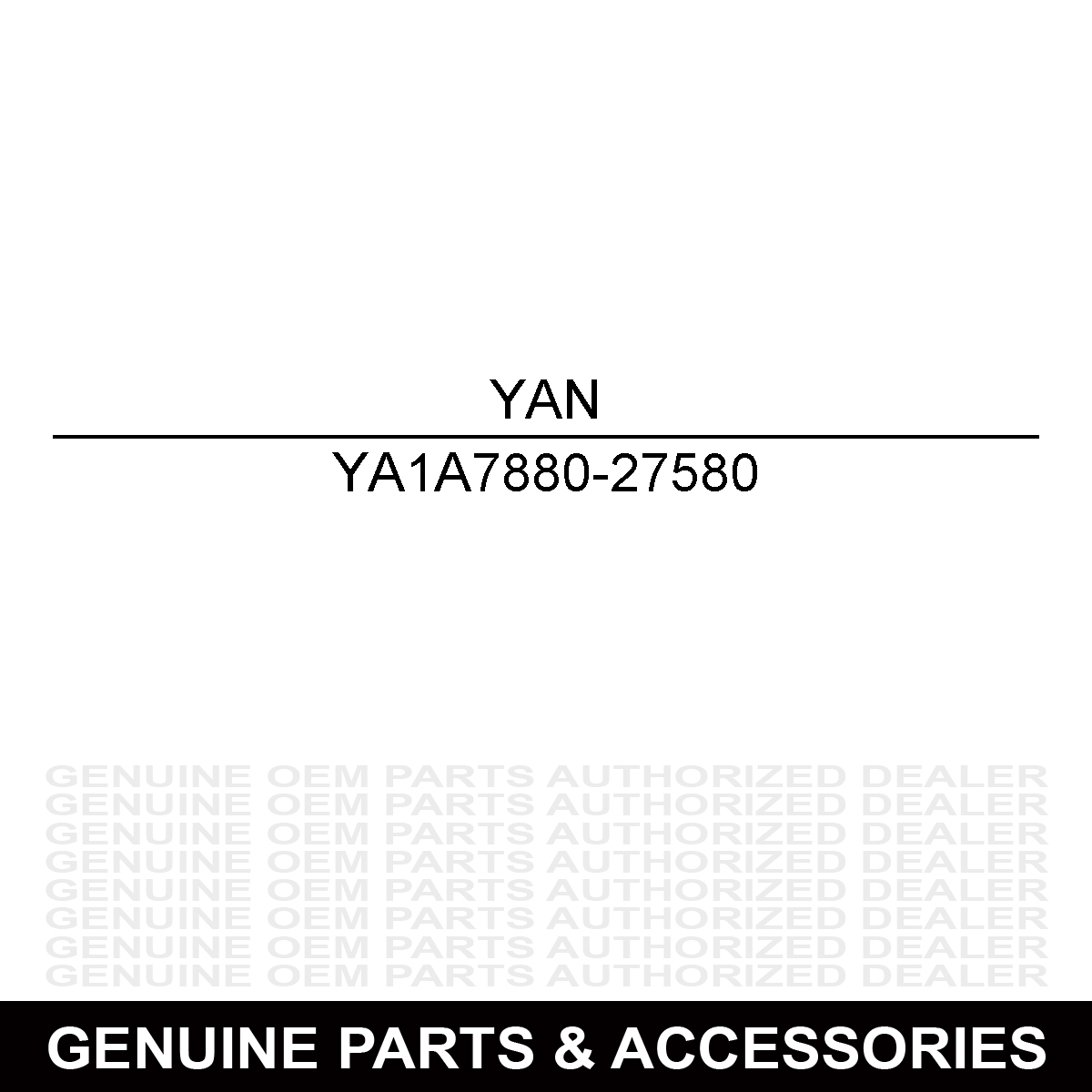Yanmar 1A7880-27580 Spring