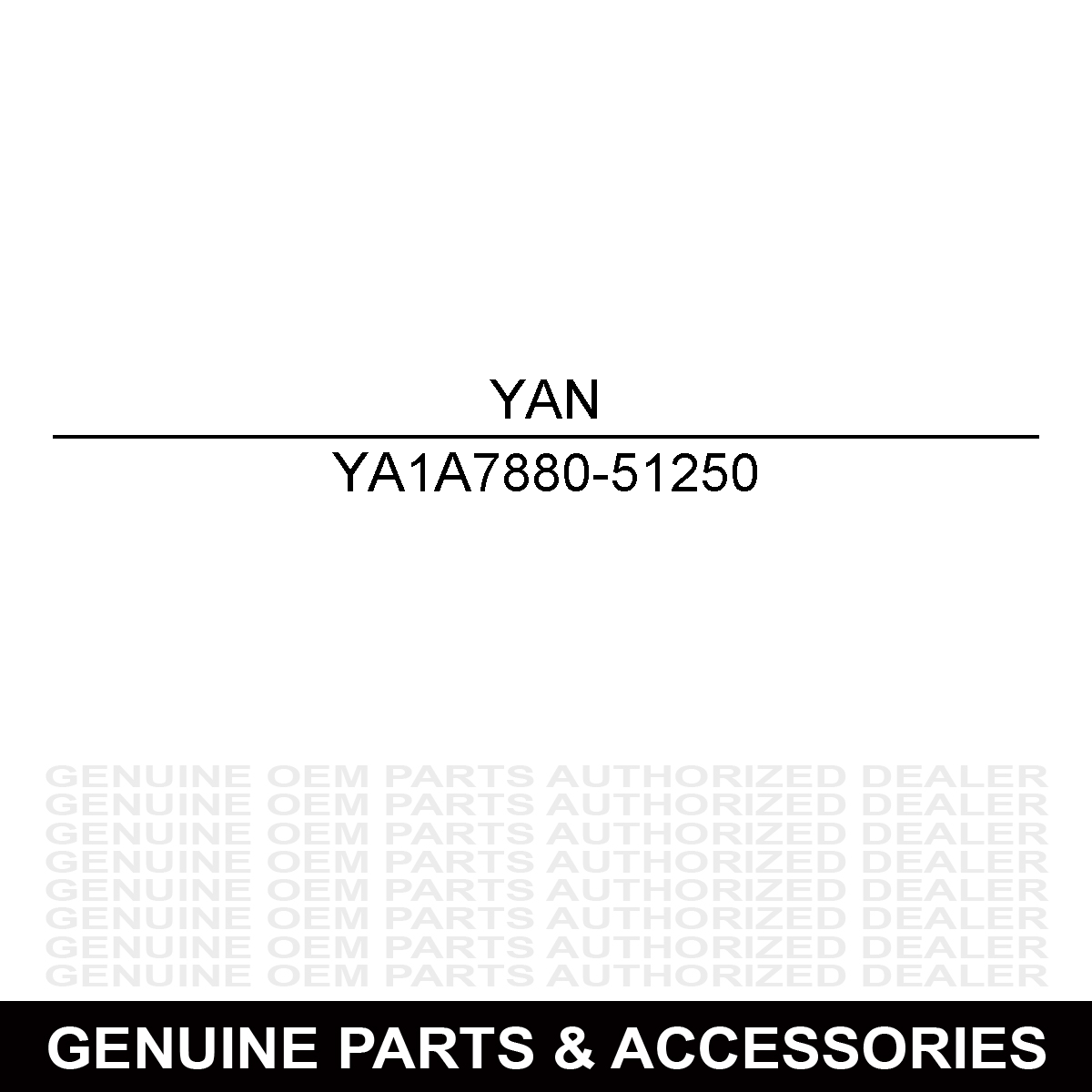 Yanmar 1A7880-51250 Switch