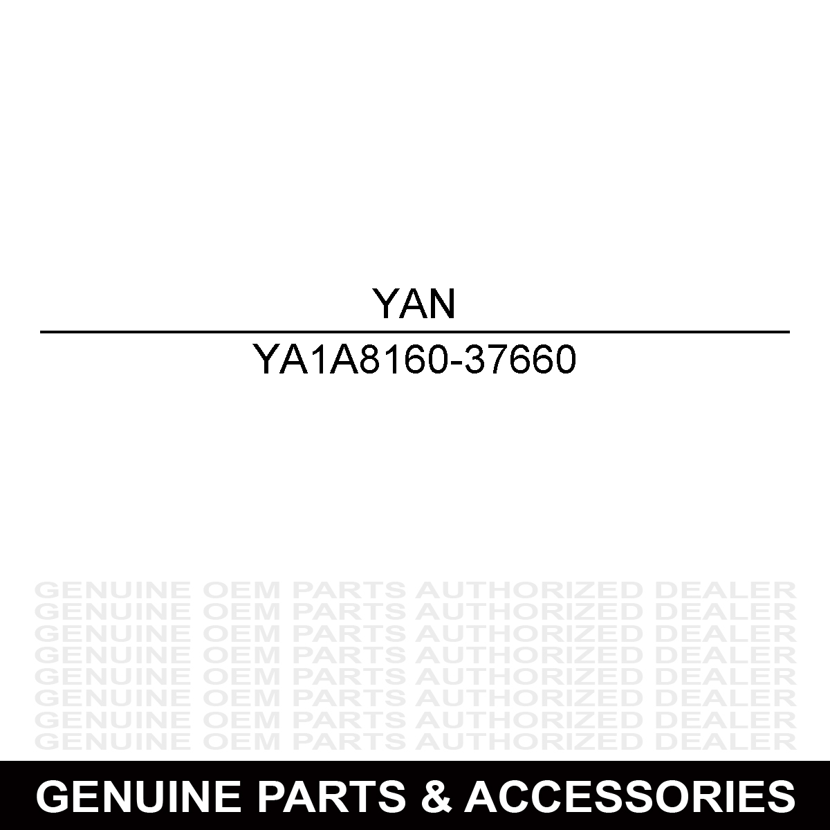 Yanmar 1A8160-37660 Lever