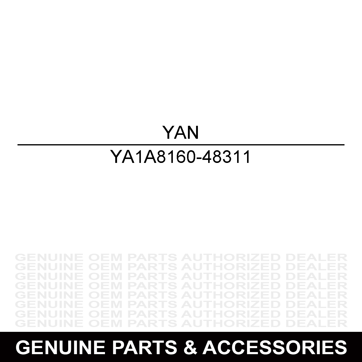 Yanmar 1A8160-48311 Pipe