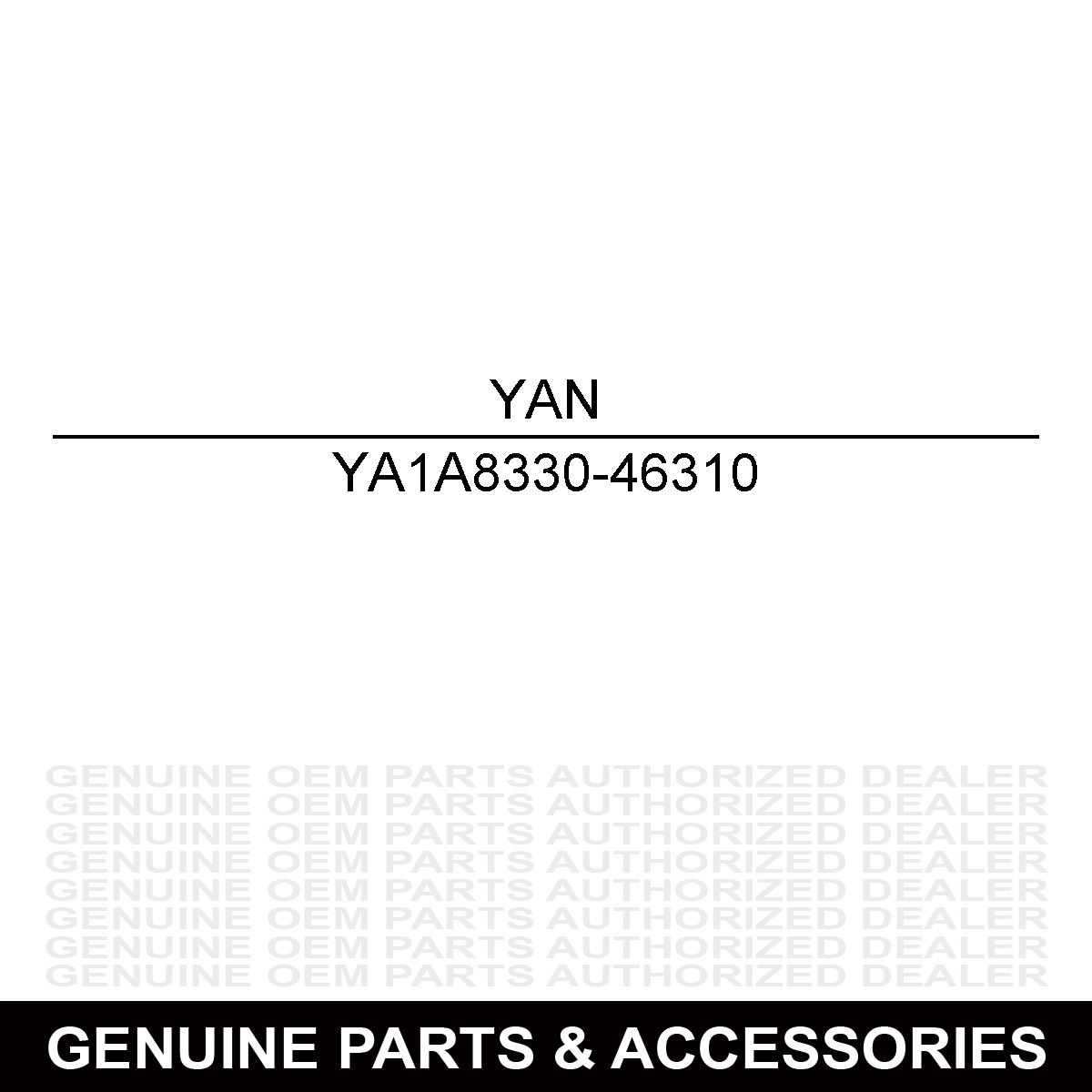 Yanmar 1A8330-46310 Hose