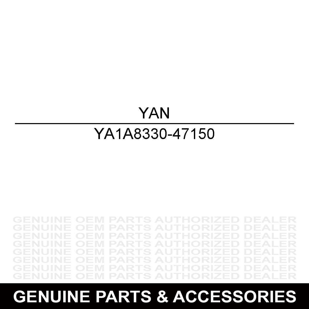 Yanmar 1A8330-47150 Hose
