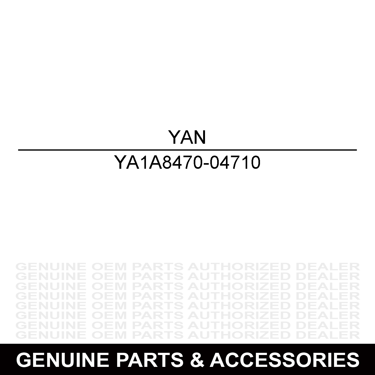 Yanmar 1A8470-04710 Cap