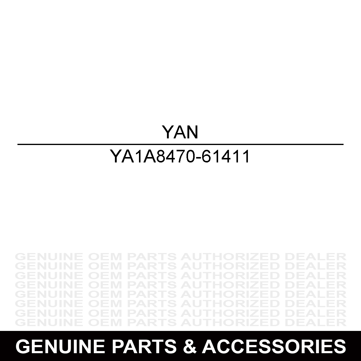 Yanmar 1A8470-61411 Cover