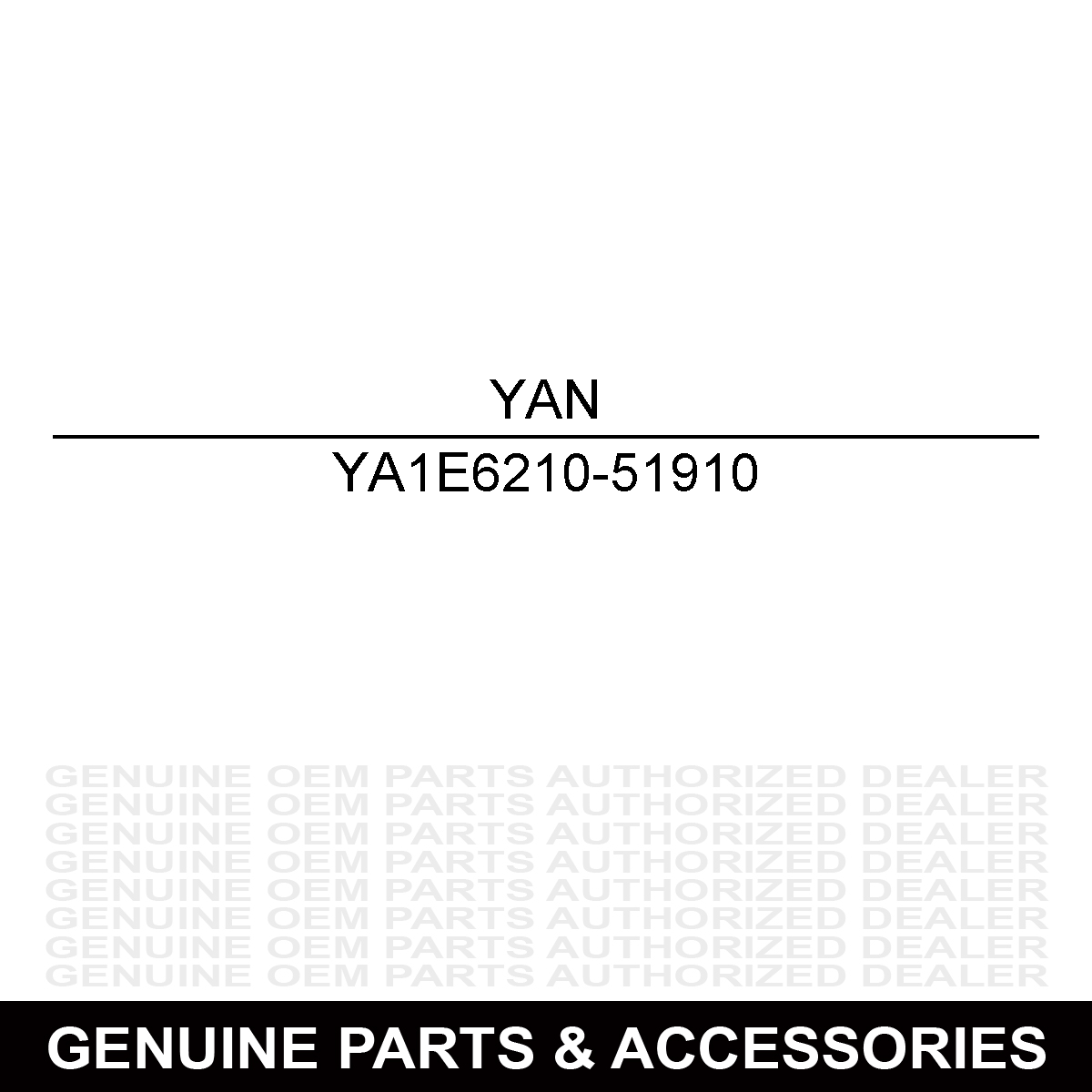Yanmar 1E6210-51910 Pulley